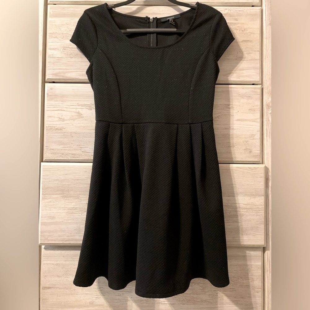 Forever 21 Black Dress with Flecks of Sparkles